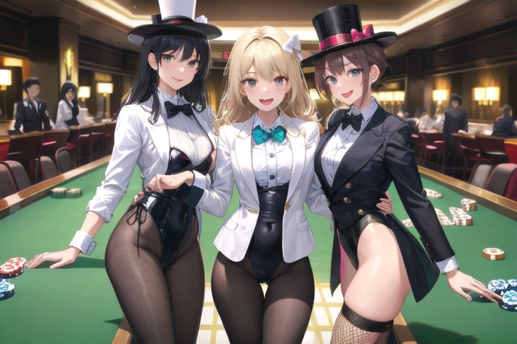 ディーラーはバニーだけじゃありません