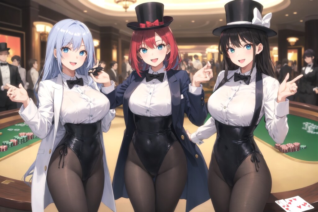 ディーラーはバニーだけじゃありません