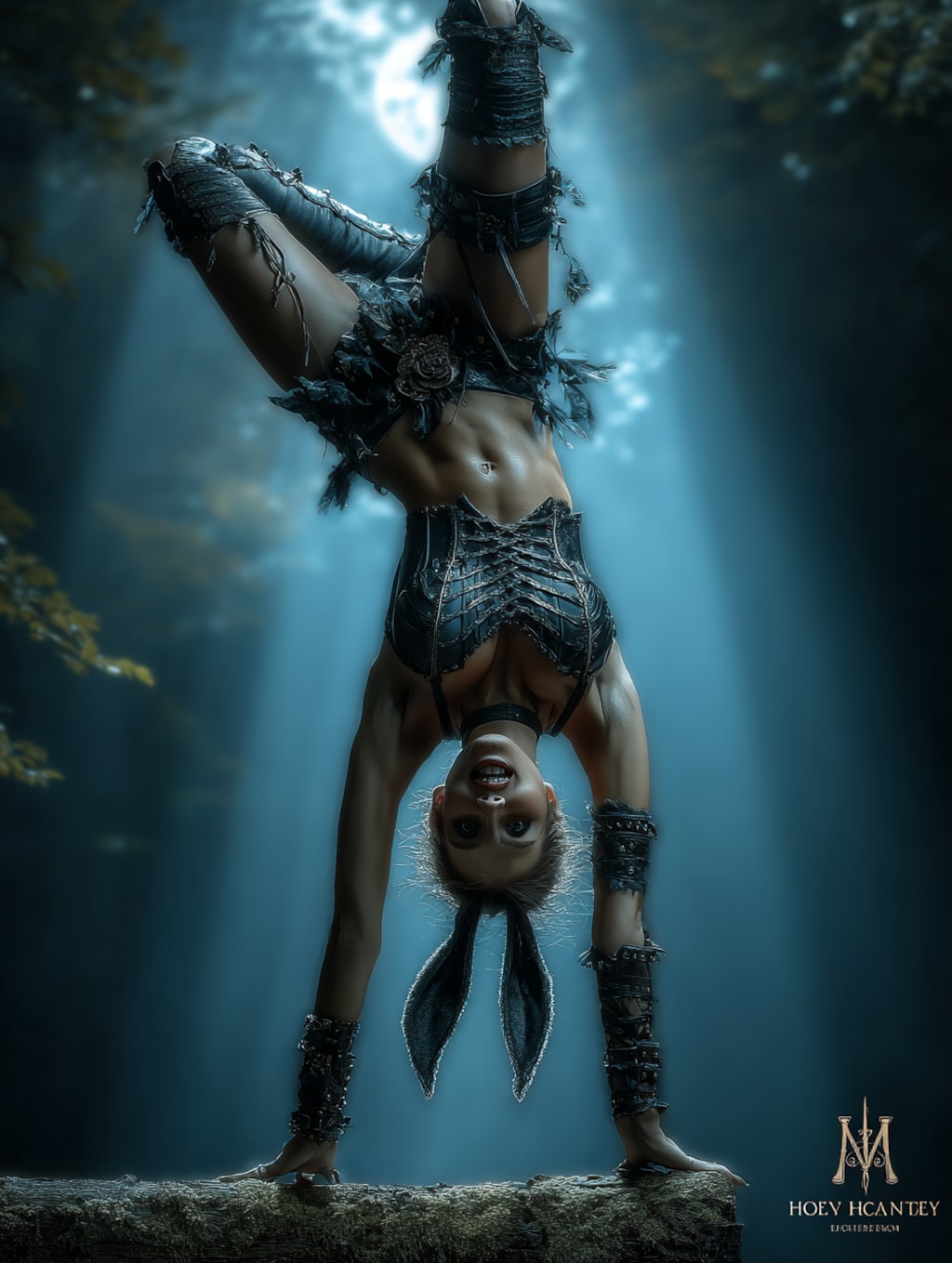 デスバニーの逆立ち