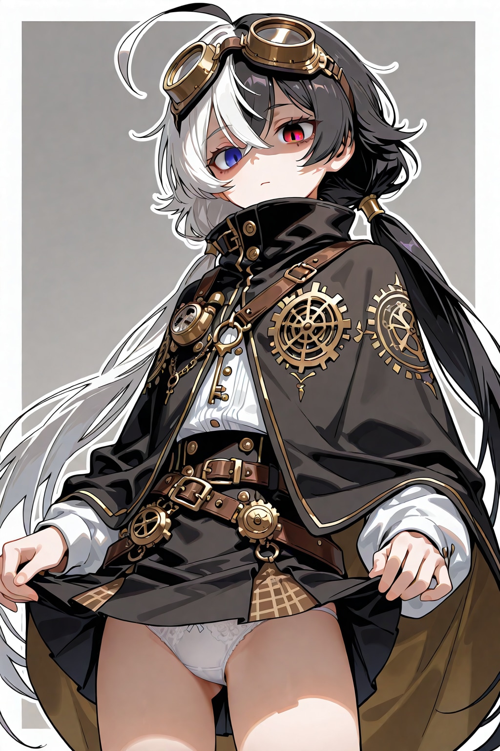 うちの子に嫌な顔されながらパンツを見せてもらう