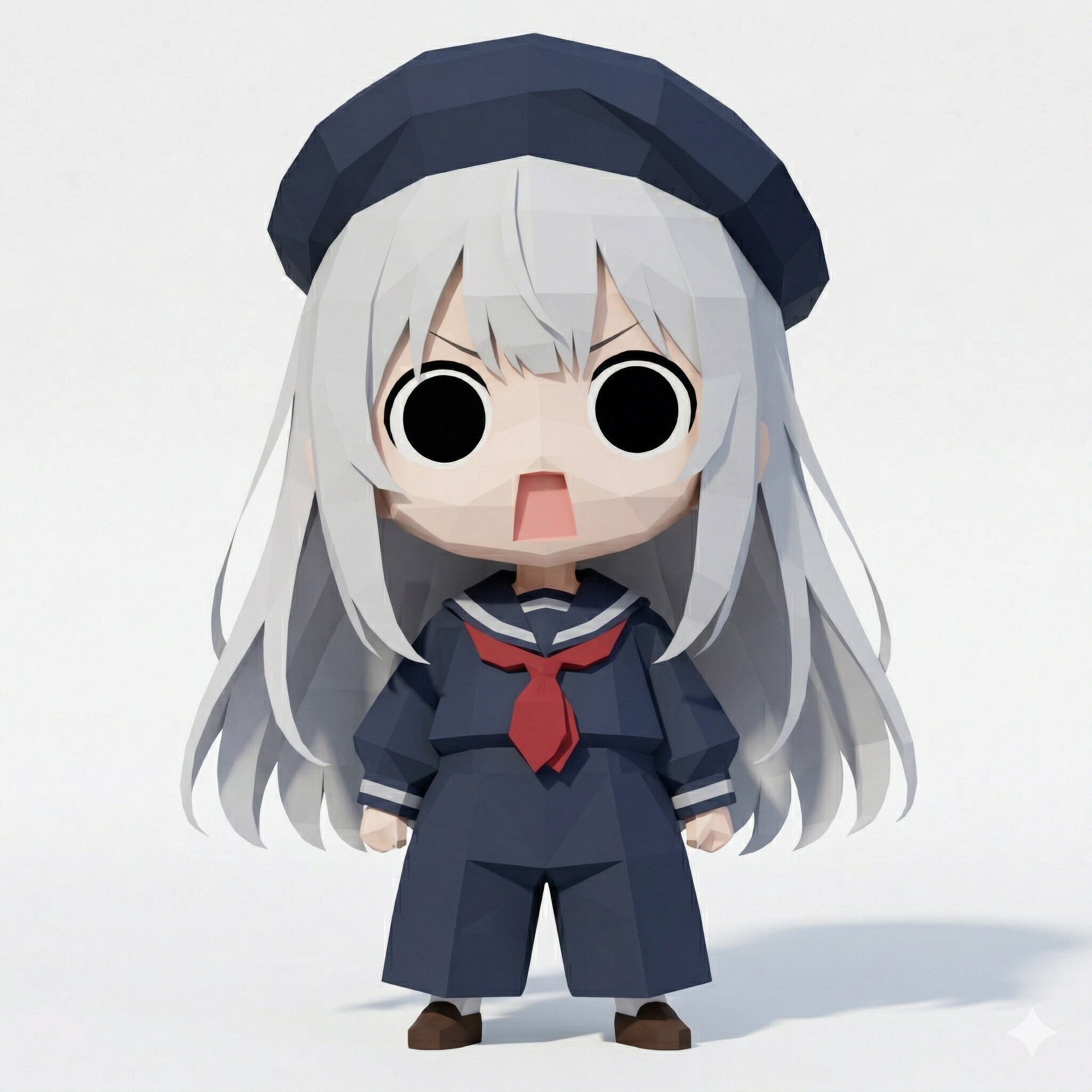 ポリゴンえらいこっちゃ嬢