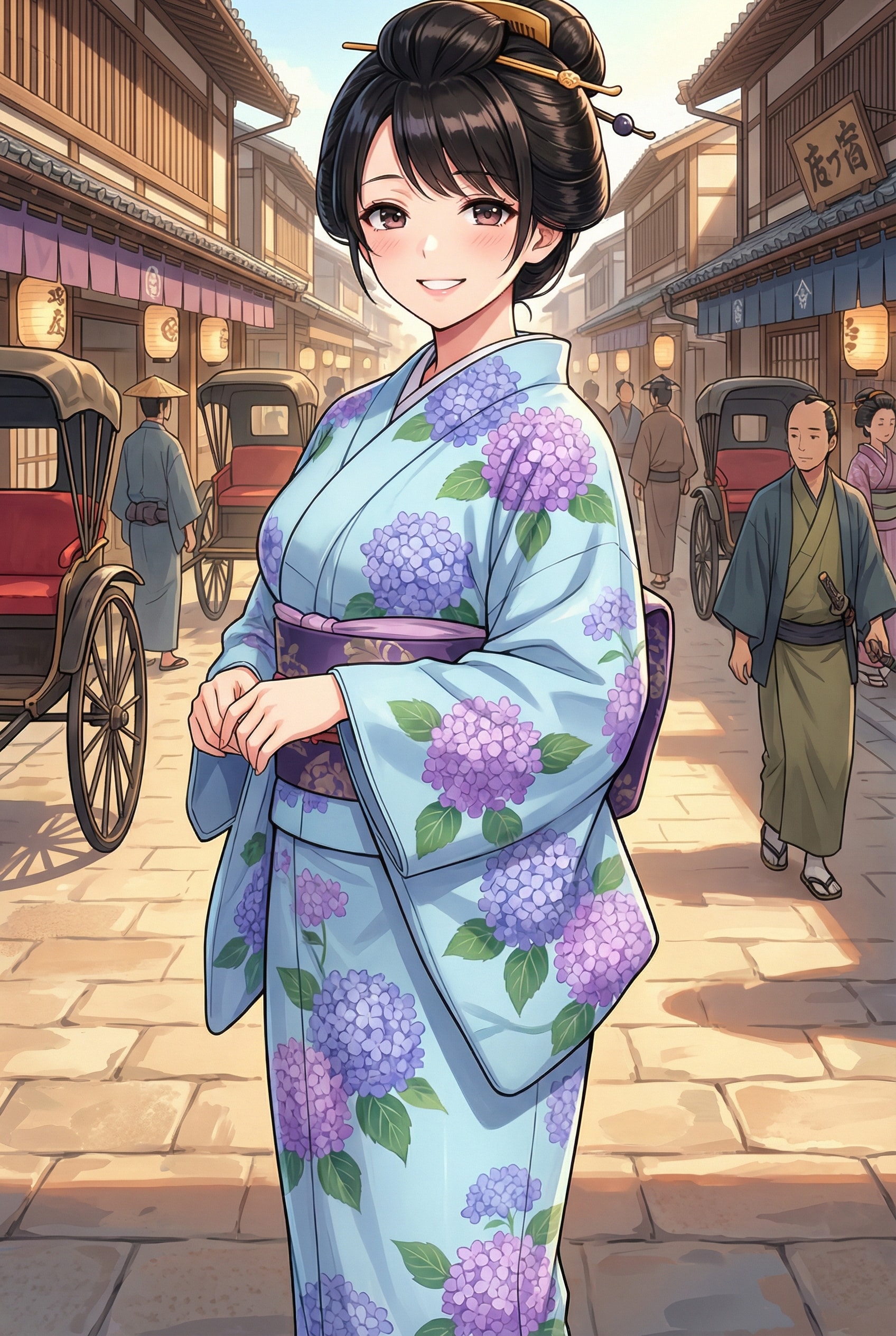 時代劇体験な赤メガネ(メガネなし) | の人気AIイラスト・グラビア