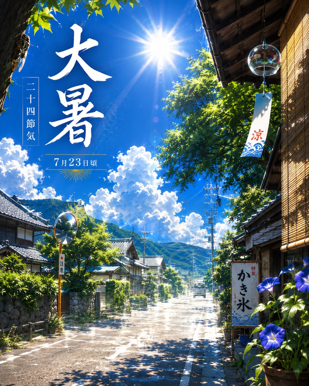 [今日は何の日 7月23日頃] 大暑（二十四節気）