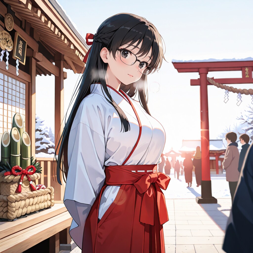 詩織ちゃん、巫女バイト２