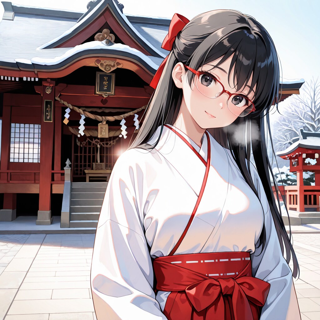 詩織ちゃん、巫女バイト２