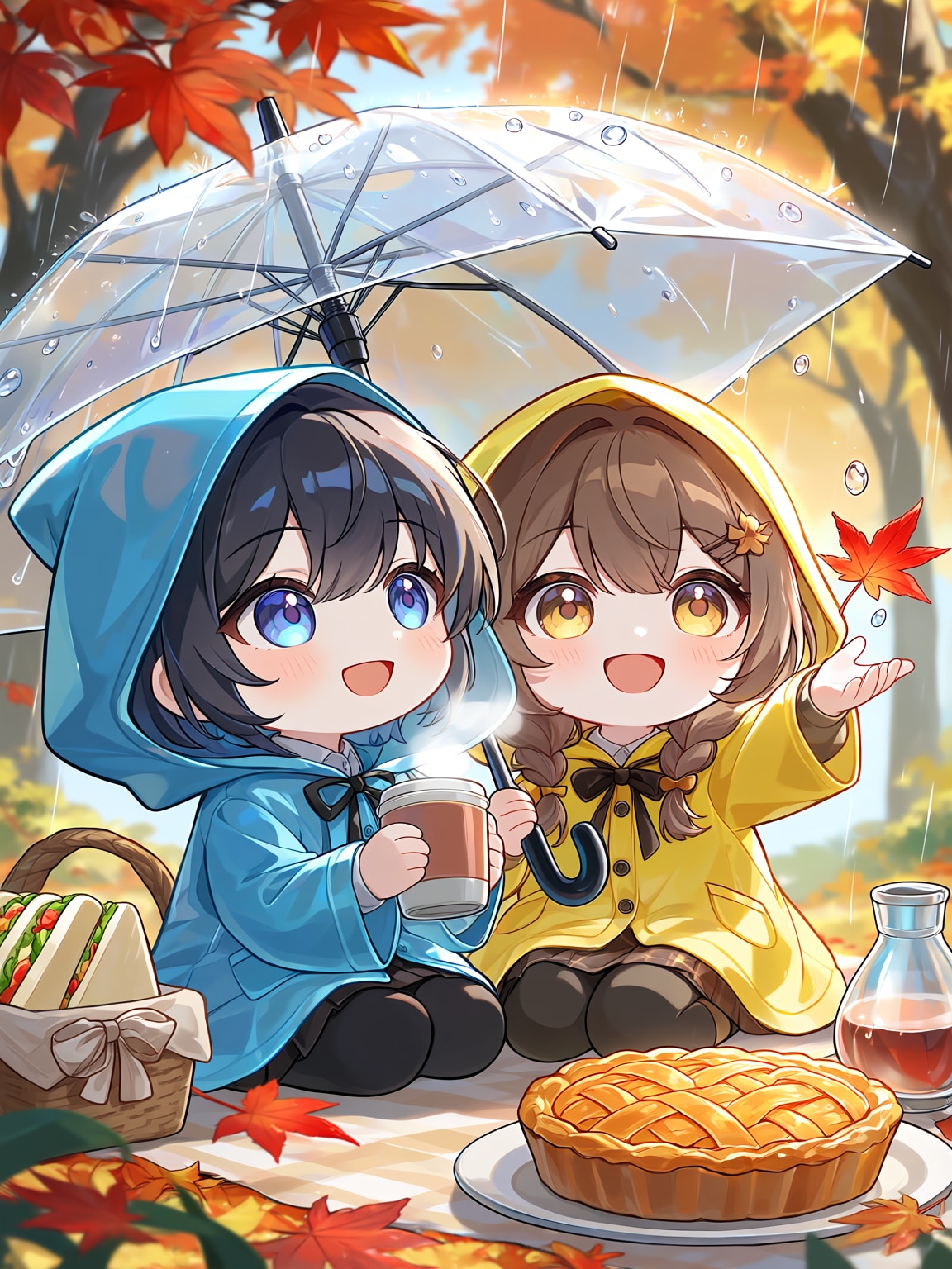 雨の日 | の人気AIイラスト・グラビア