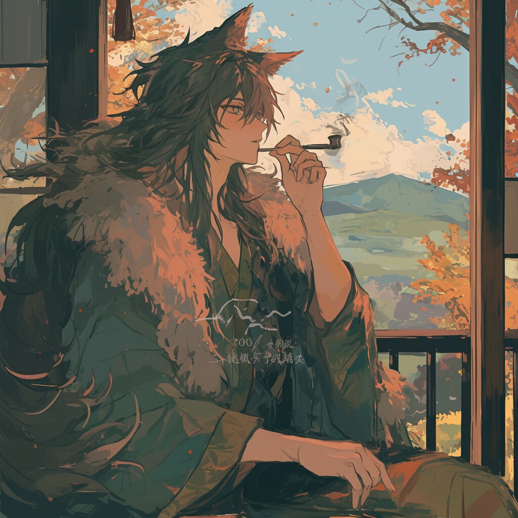 ぼーっとしたい狐男子