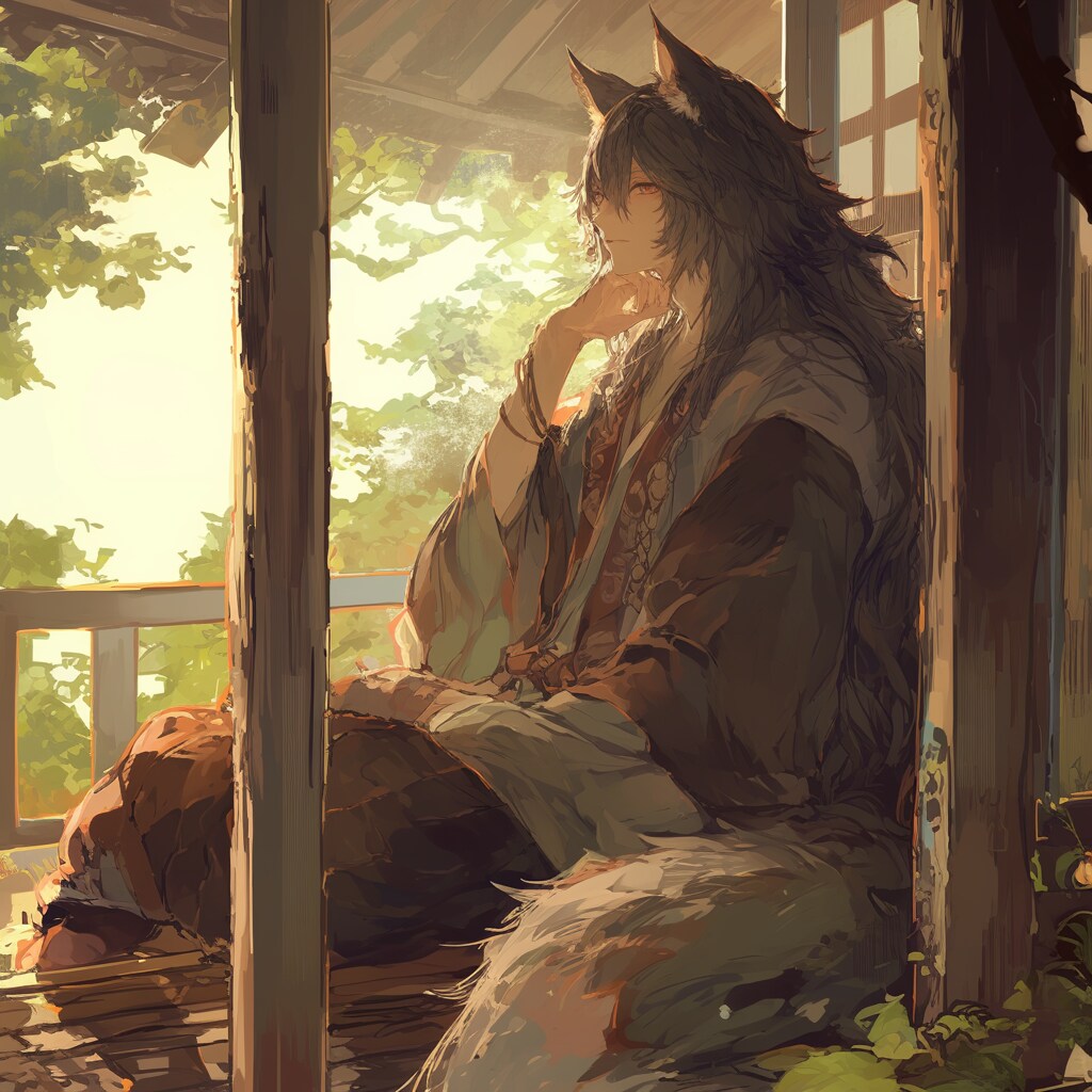 ぼーっとしたい狐男子