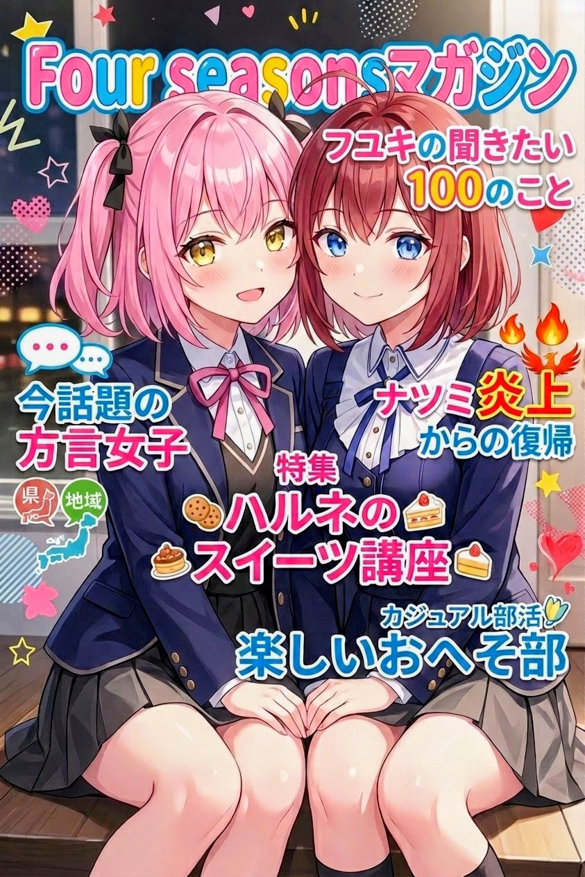 Four seasonsマガジン創刊？ | の人気AIイラスト・グラビア