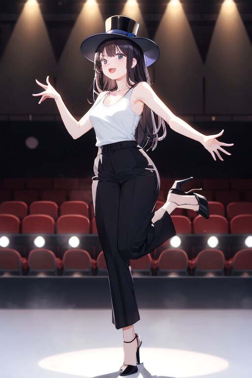 かっこかわいいダンサー白鳥英美梨　グランドオペラステージ　開幕！