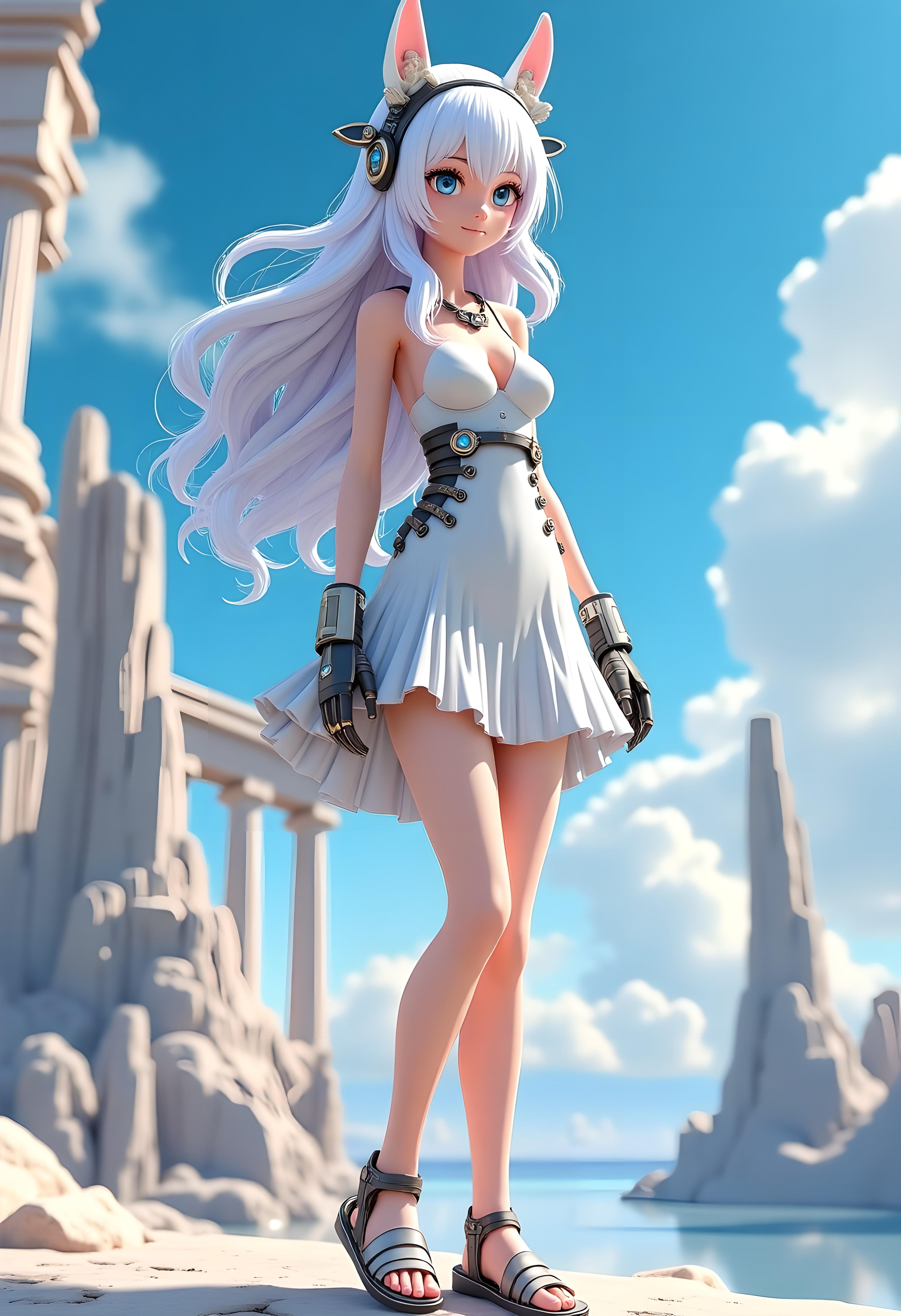 メカ娘2982号 | の人気AIイラスト・グラビア