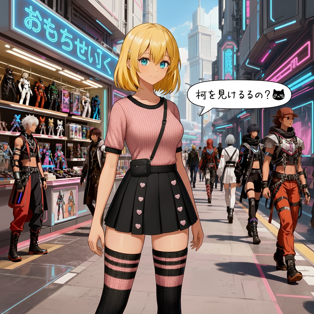 あったかニーハイソックス