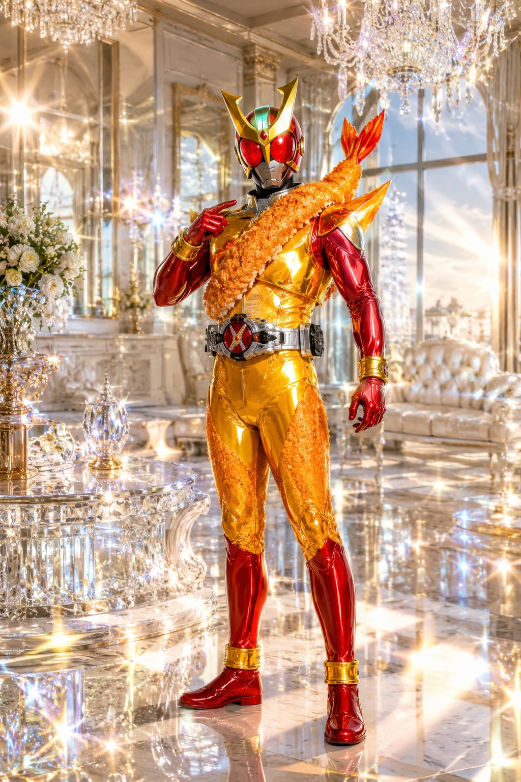 エビフライ✕仮面ライダー