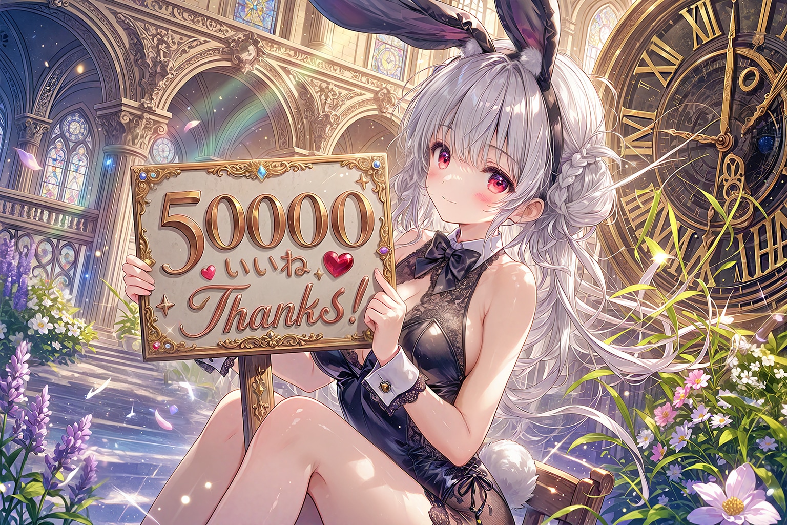 ５万いいねThanks！