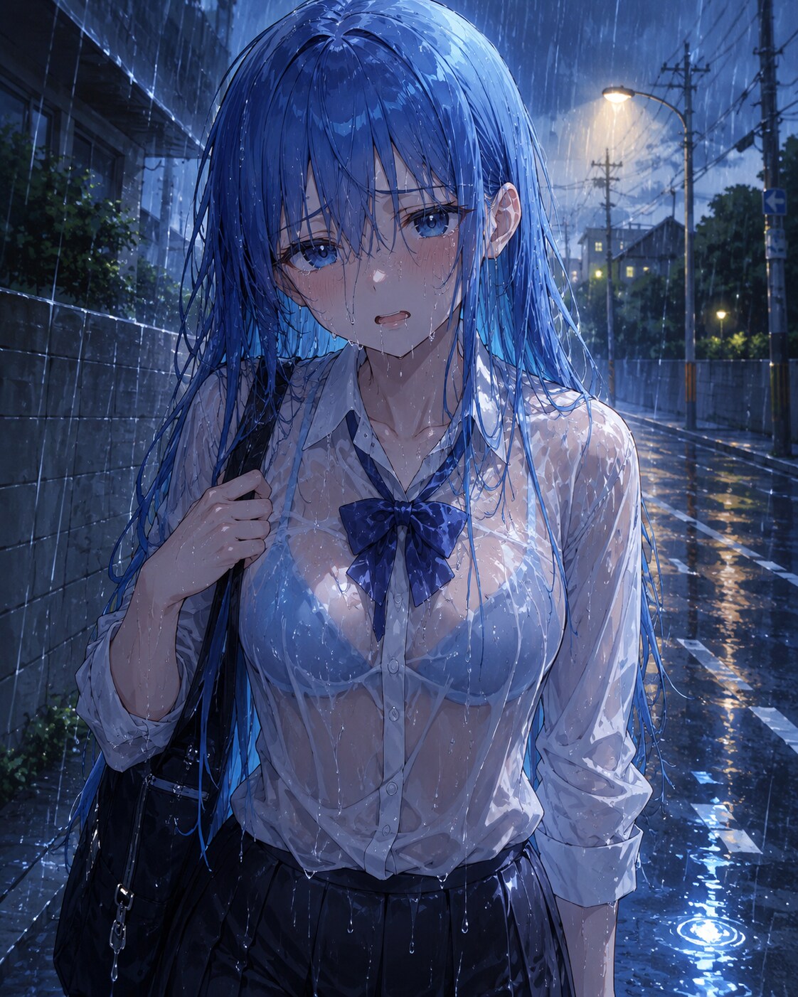 傘忘れちゃった