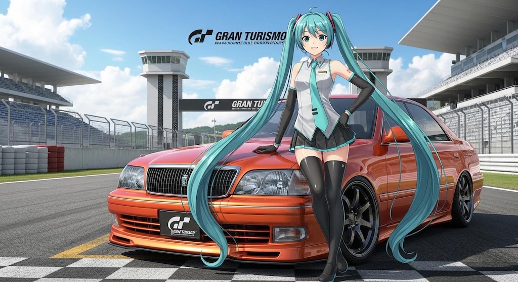 初音ミクとクラウンアスリート