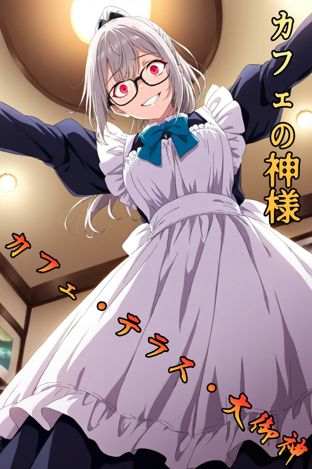 【神か妖怪か】メイドカフェの神様