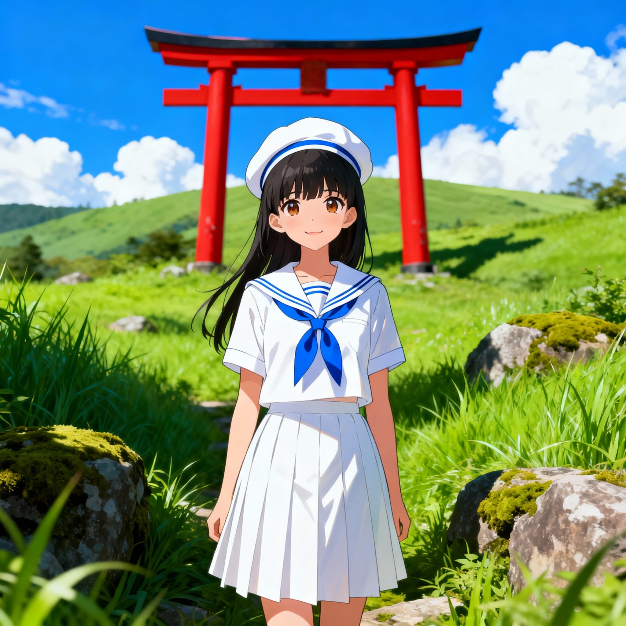 大鳥居 | の人気AIイラスト・グラビア