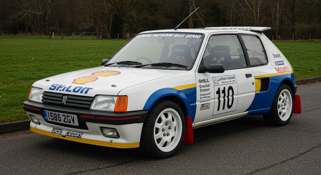 プジョー205ラリーカー