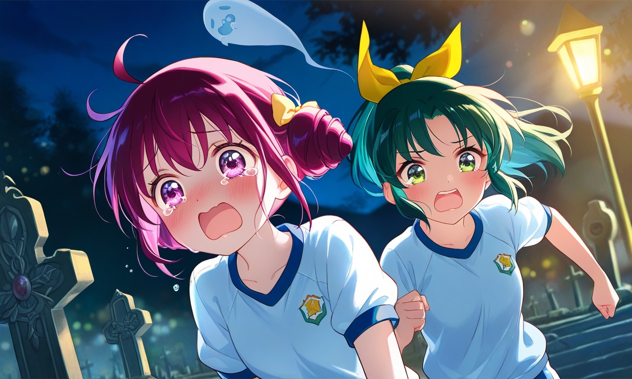 肝試し🕯星空みゆき＆緑川なお。