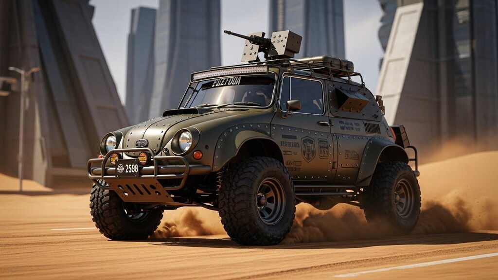 スバル360軍用車