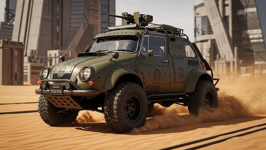 スバル360軍用車