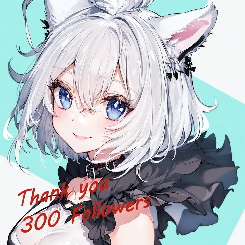 Thank you 300 followers