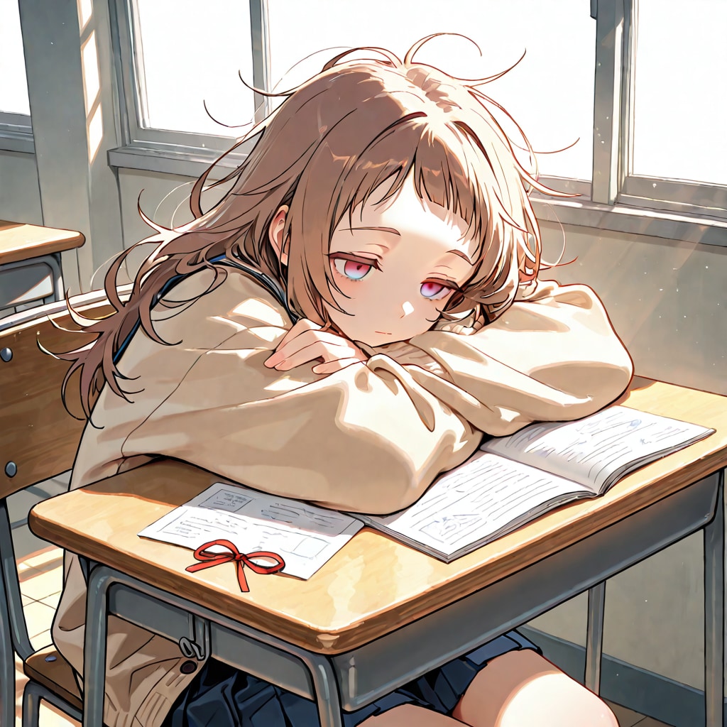 授業始まったらスイッチオフ | の人気AIイラスト・グラビア