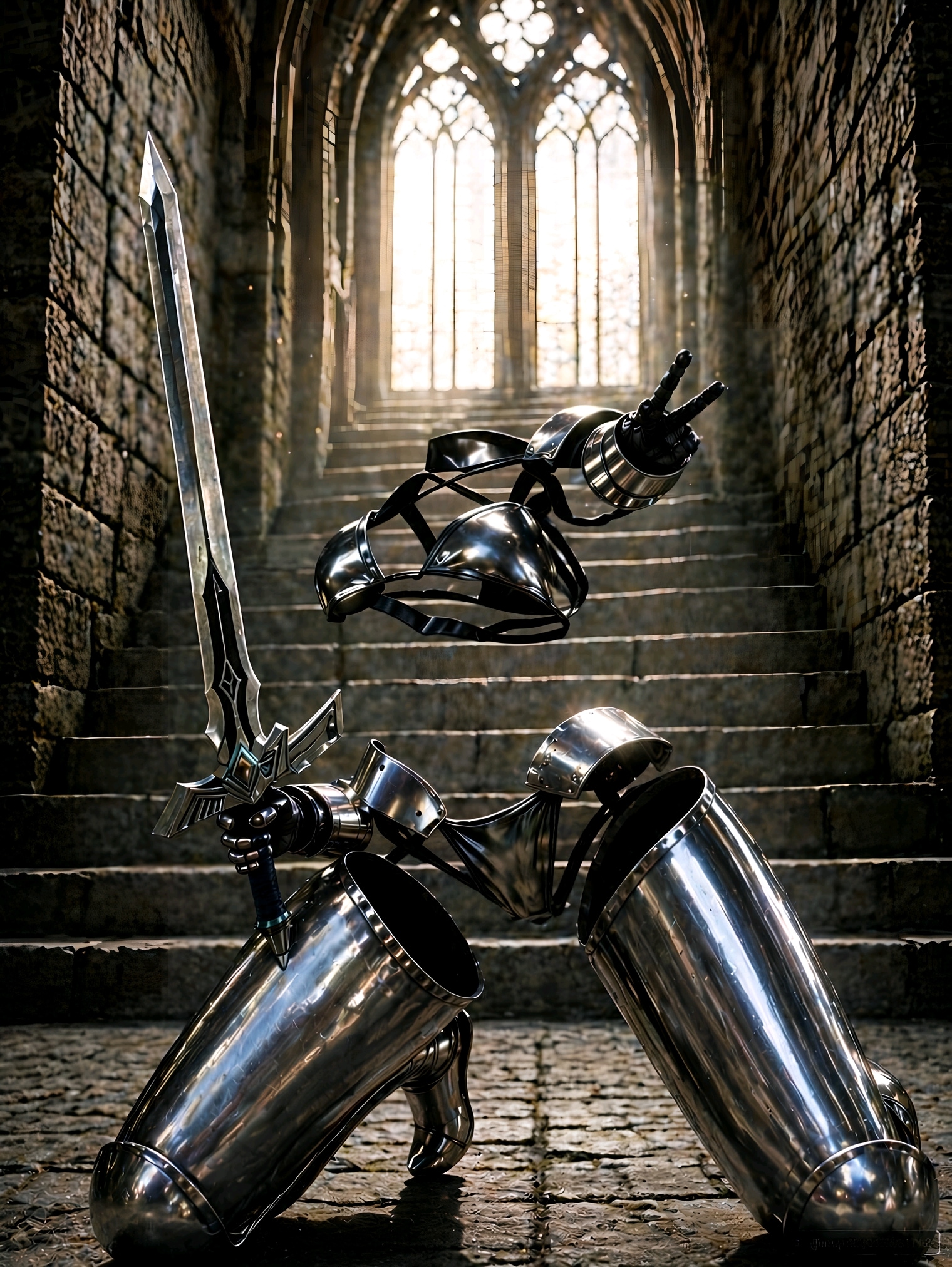 さまようビキニアーマーがあらわれた | の人気AIイラスト・グラビア