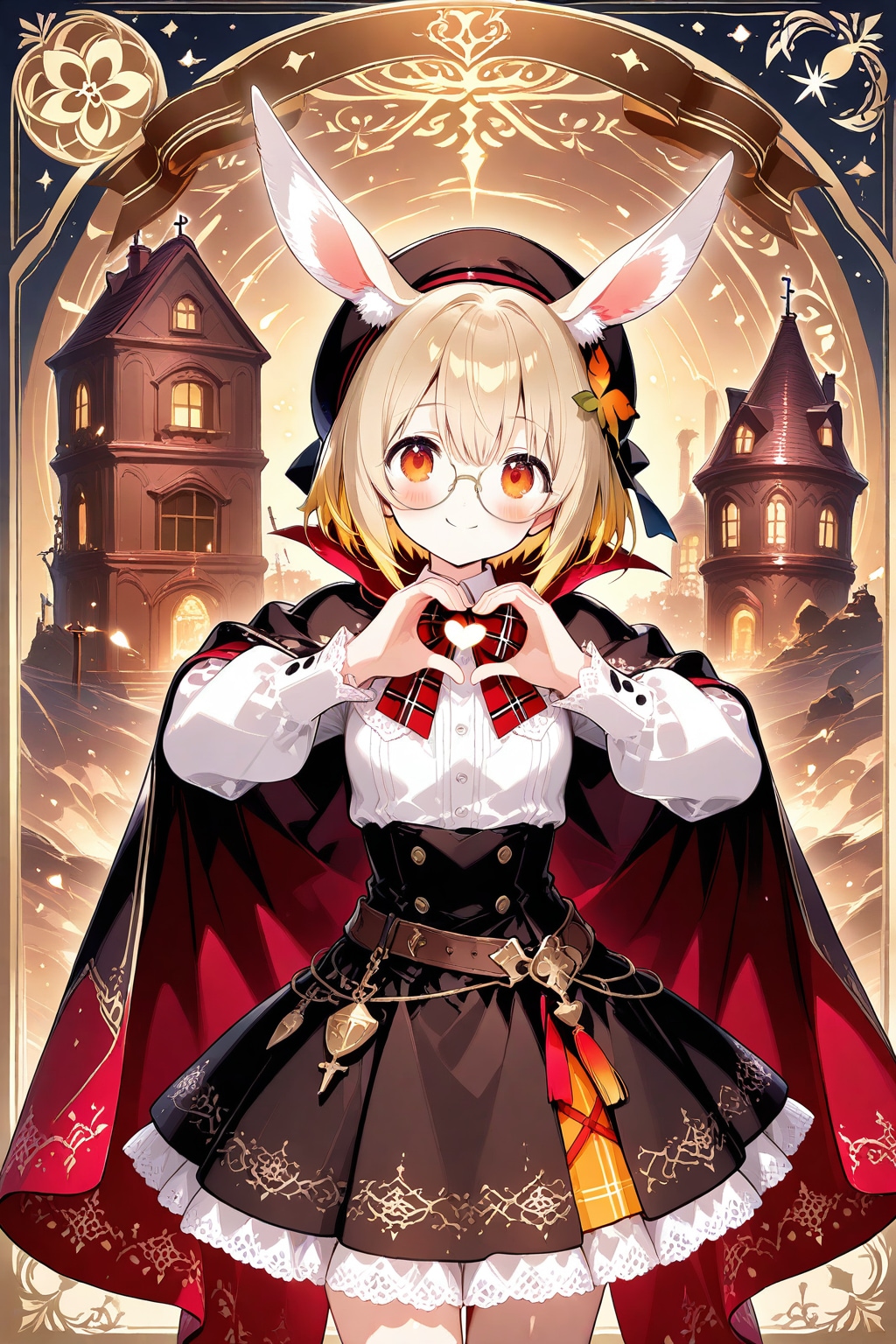 チョコ怪盗なうさ耳ガール