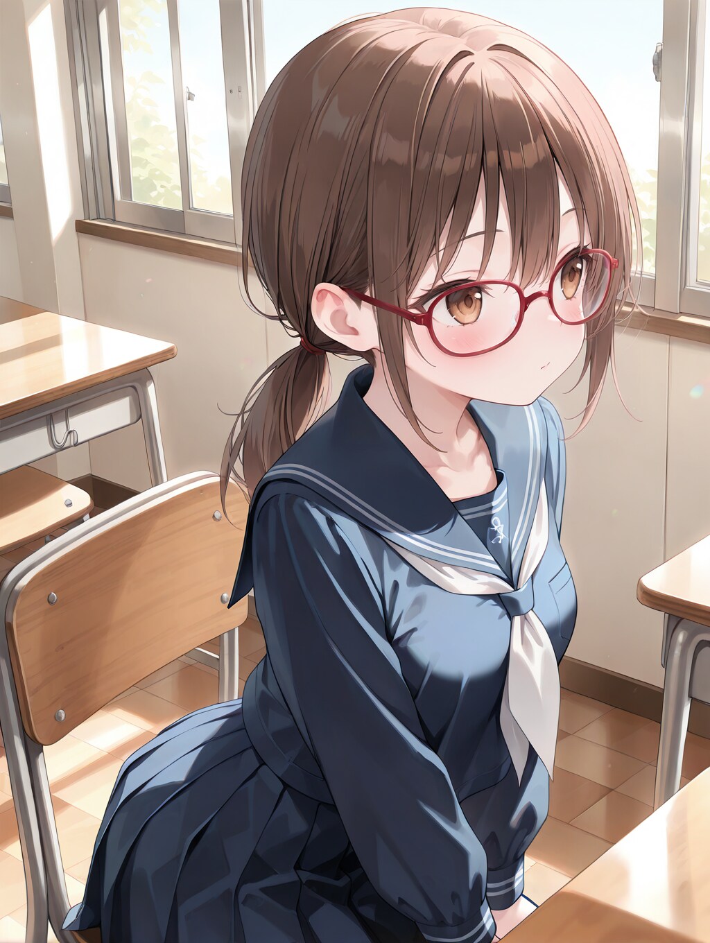 制服+眼鏡