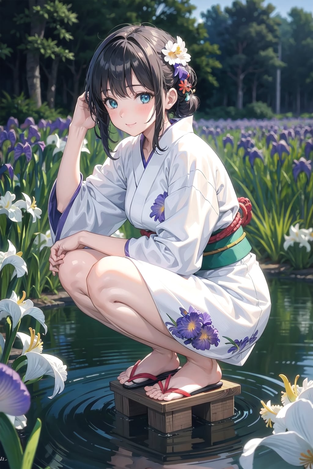 花菖蒲マリンコーデちゃん | の人気AIイラスト・グラビア