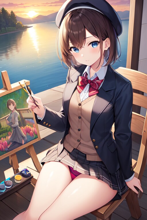 チューリップを描く