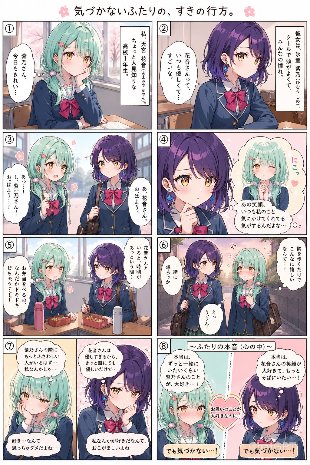 気付かない二人