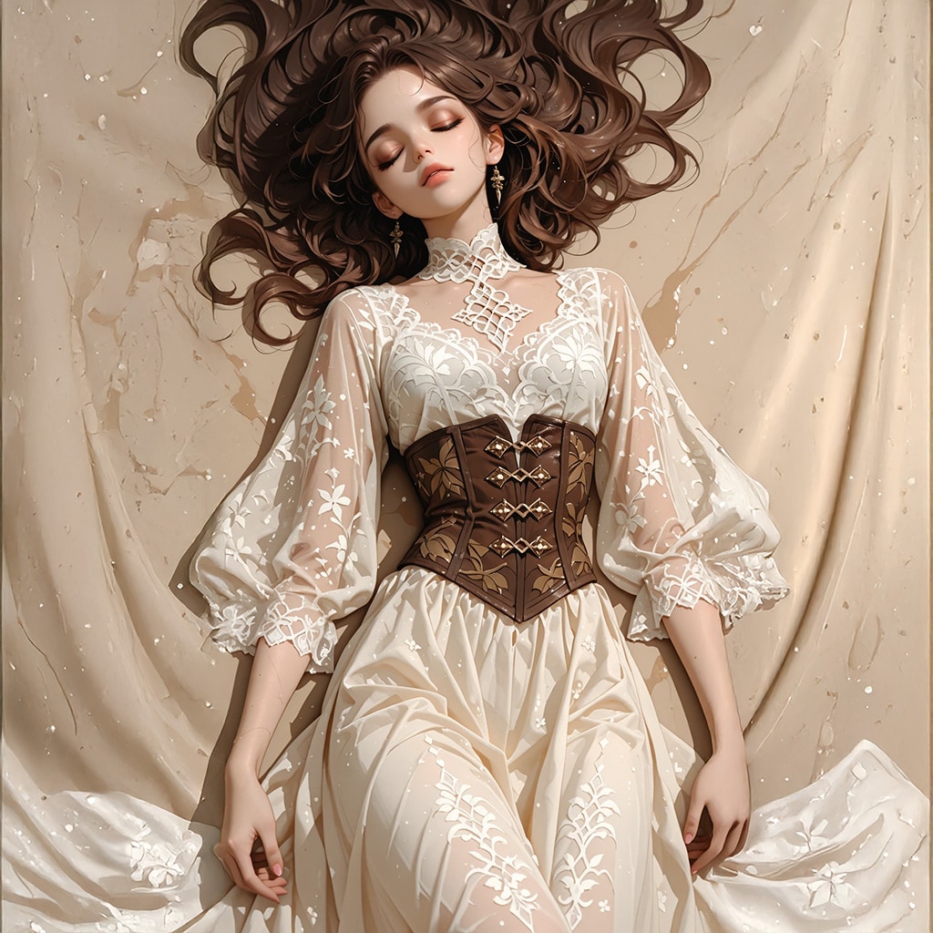 コルセットドレスb