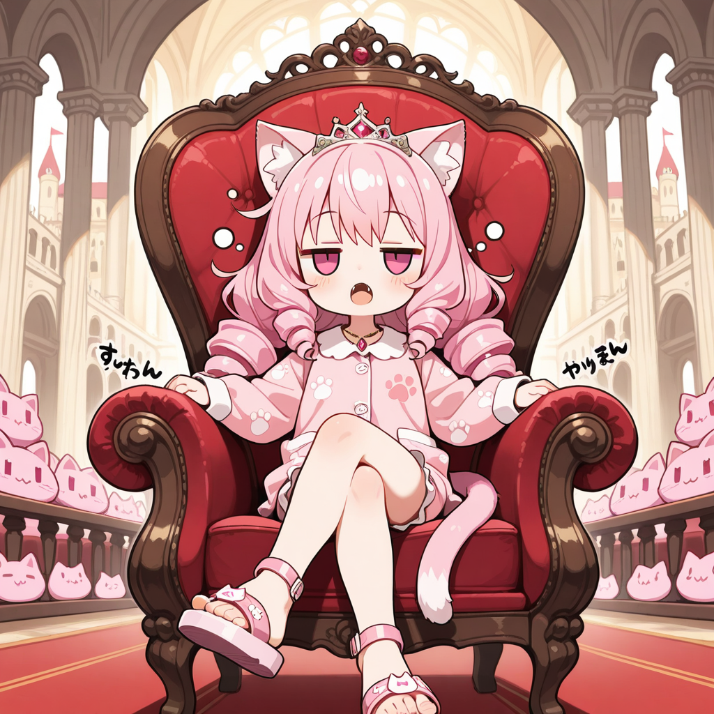 くるしゅうにゃい、おもてをあげるにゃ。