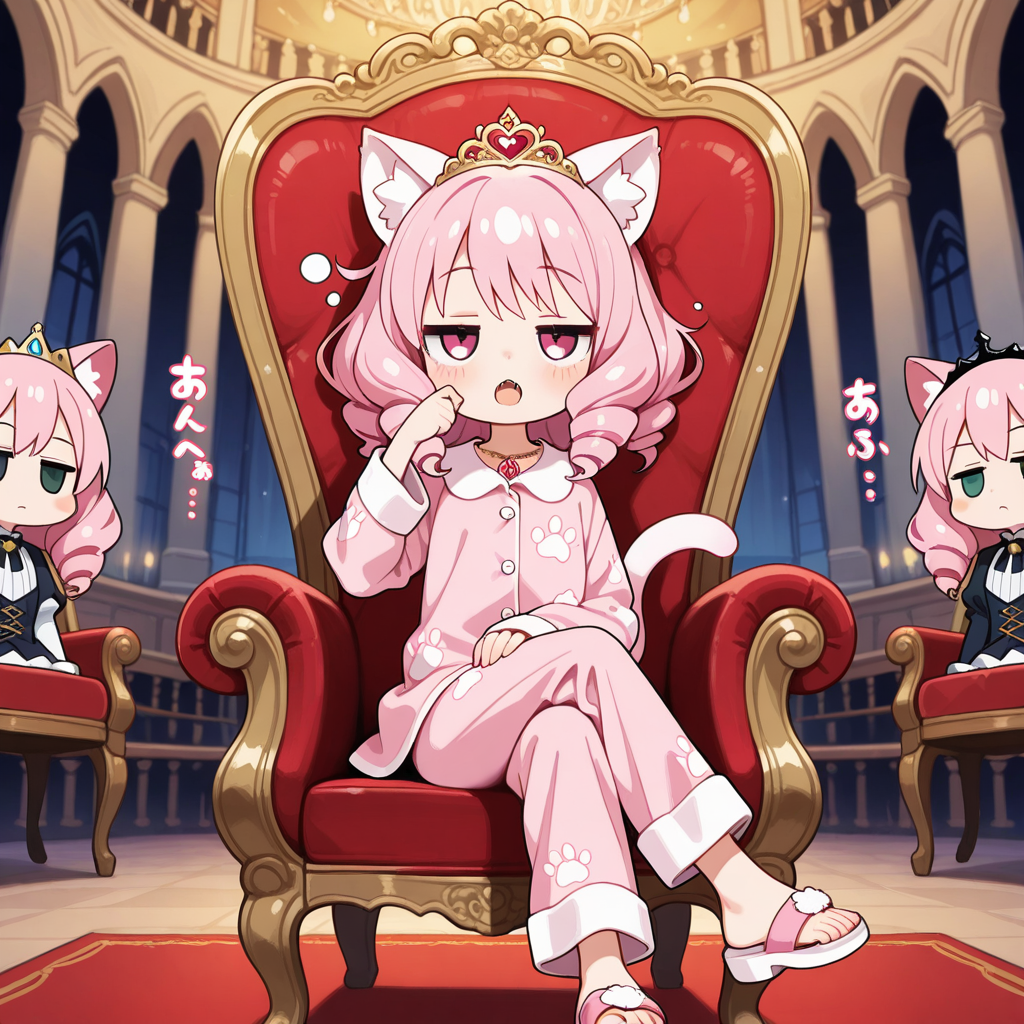 くるしゅうにゃい、おもてをあげるにゃ。