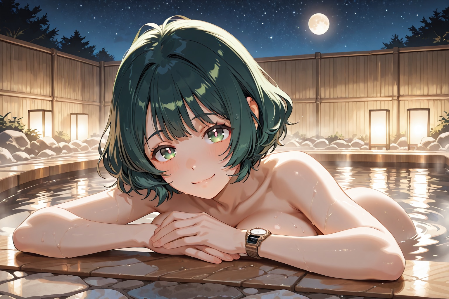 芽生ちゃんと温泉に入りたいうちの子達