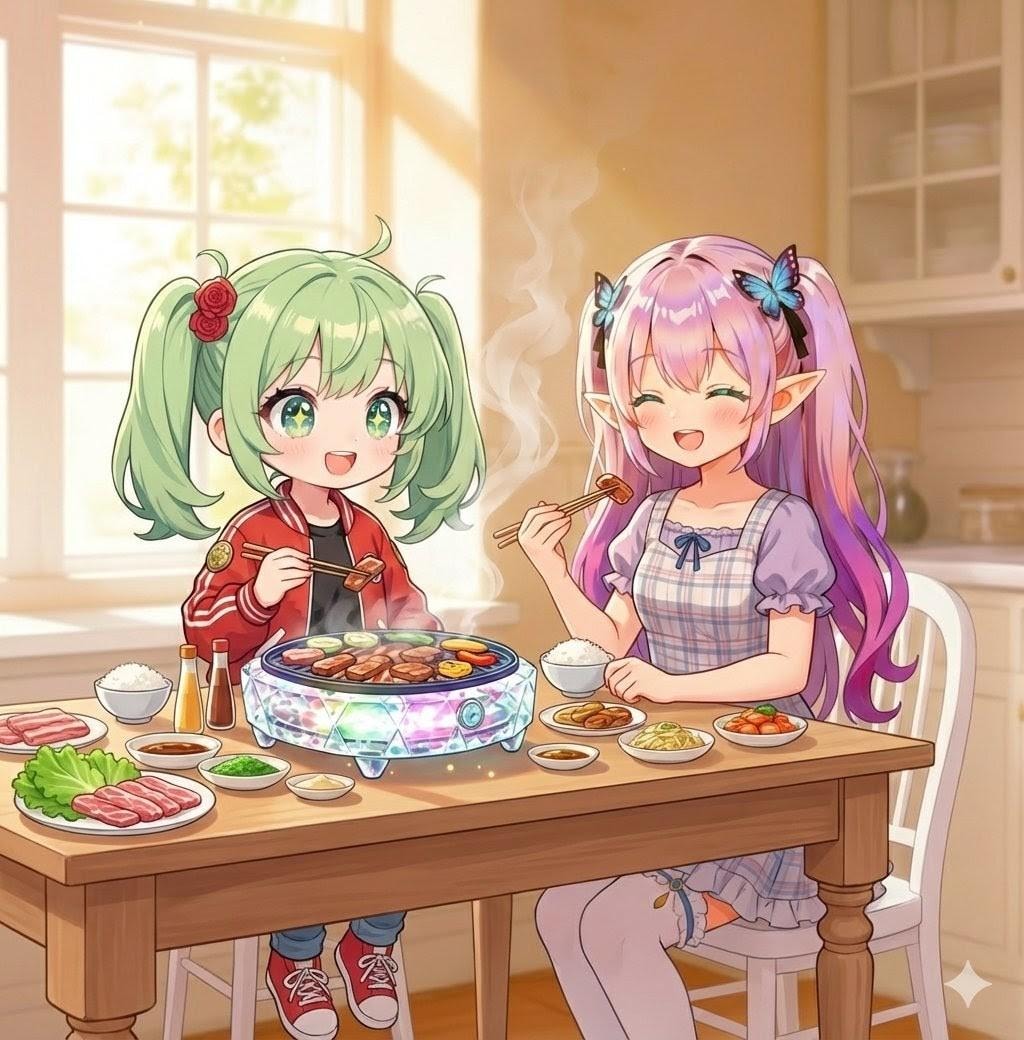 焼肉パーティーに参加