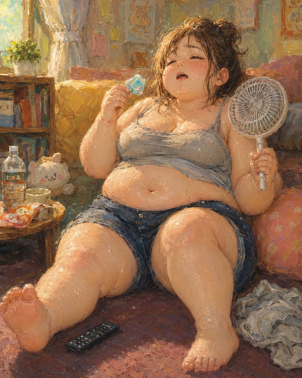 あつい…