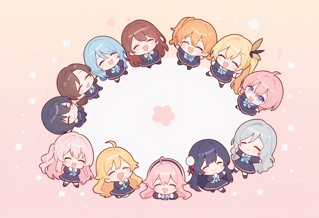 みんなげんきえがお