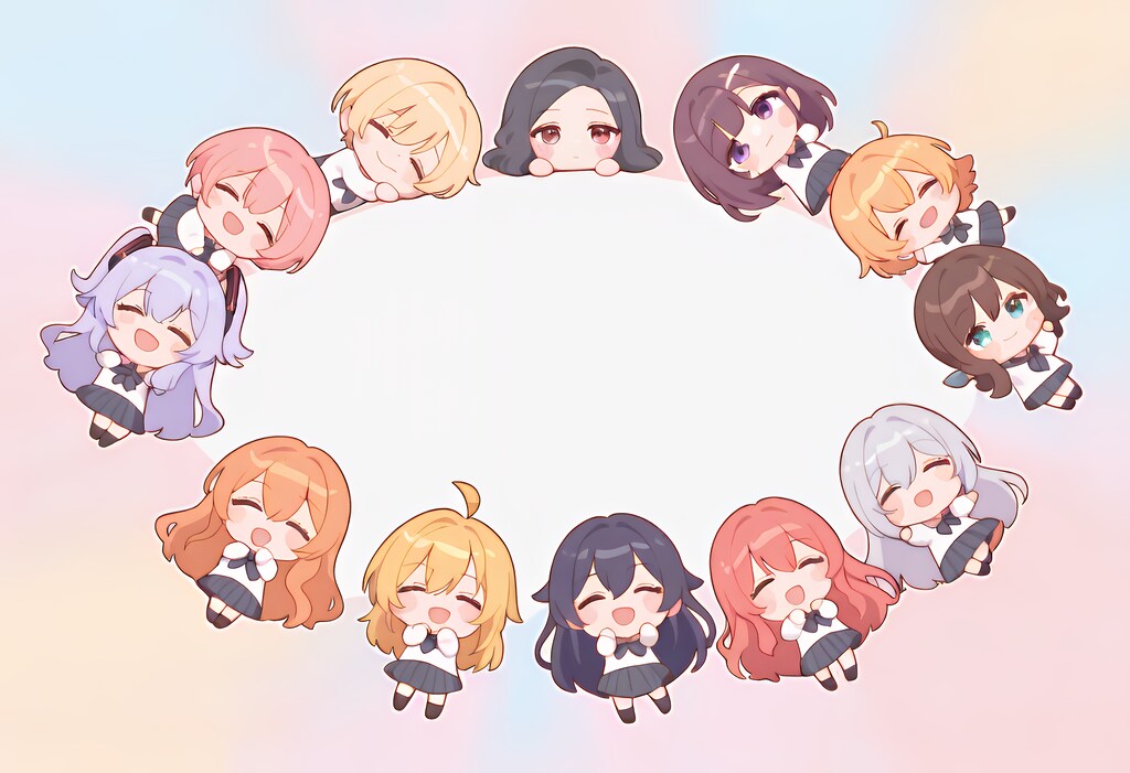 みんなげんきえがお