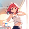 赤髪ちゃん 2枚目