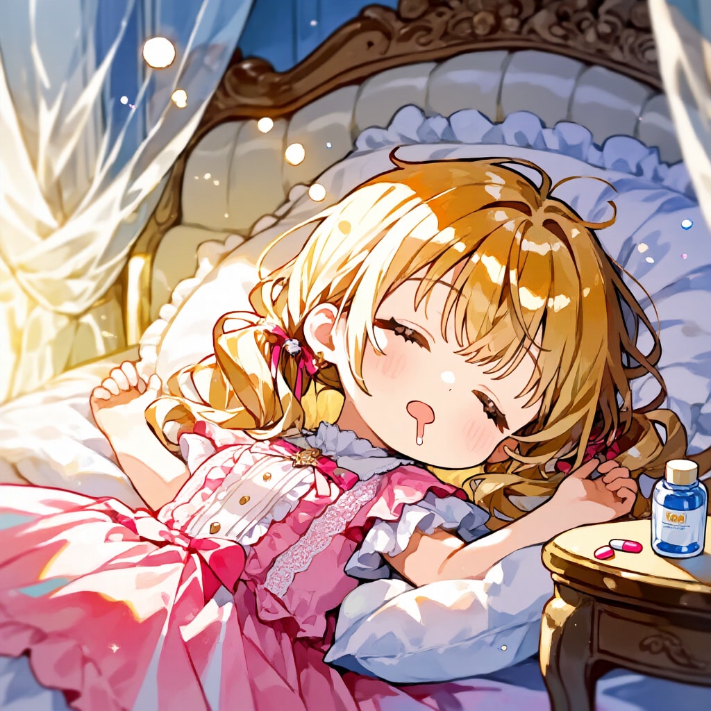 眠り姫(睡眠薬で)