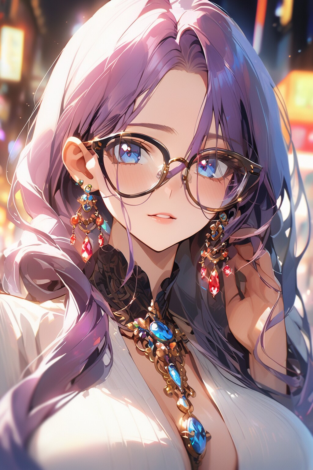 綺麗？　そう、ありがとう
