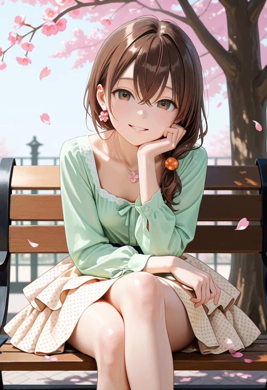 歩美 Spring outfit (2)