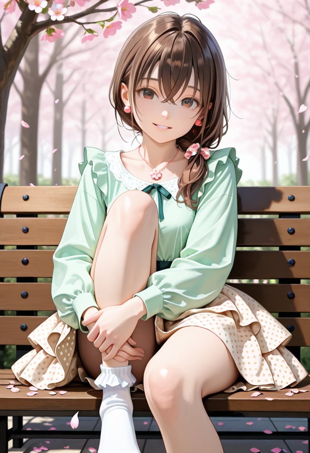 歩美 Spring outfit (2)