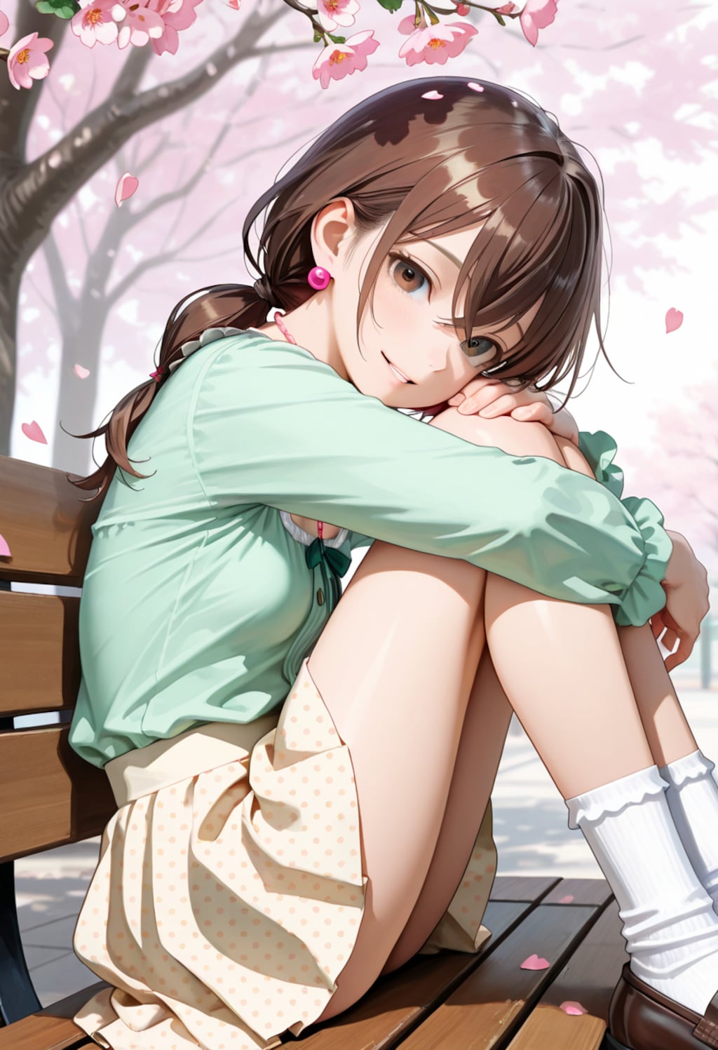 歩美 Spring outfit (2)