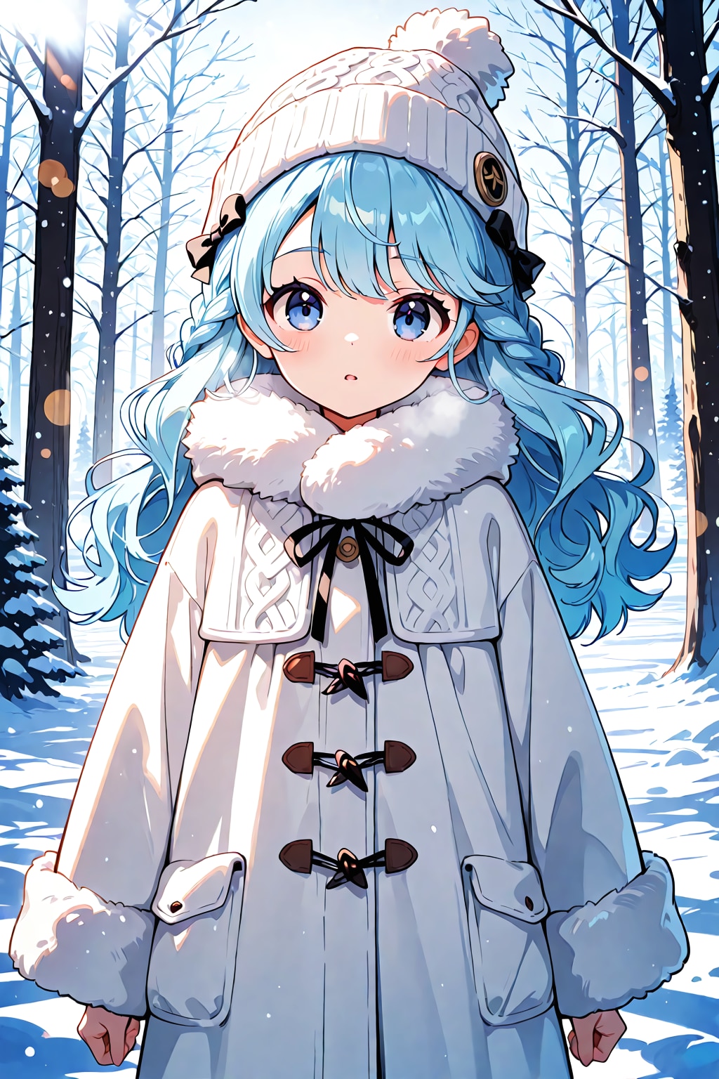 銀世界のうっかりさん