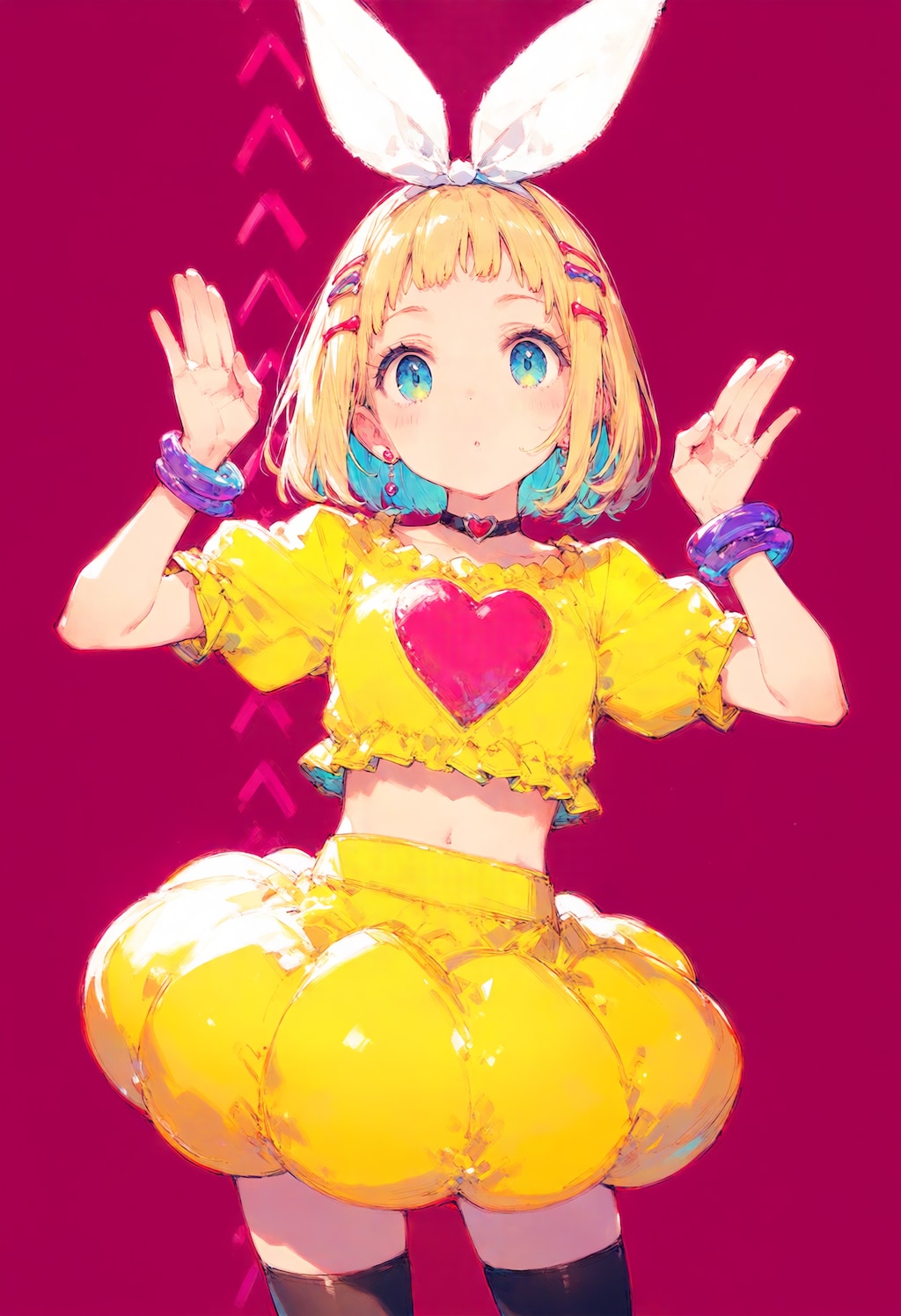 Animaで過去絵から生成